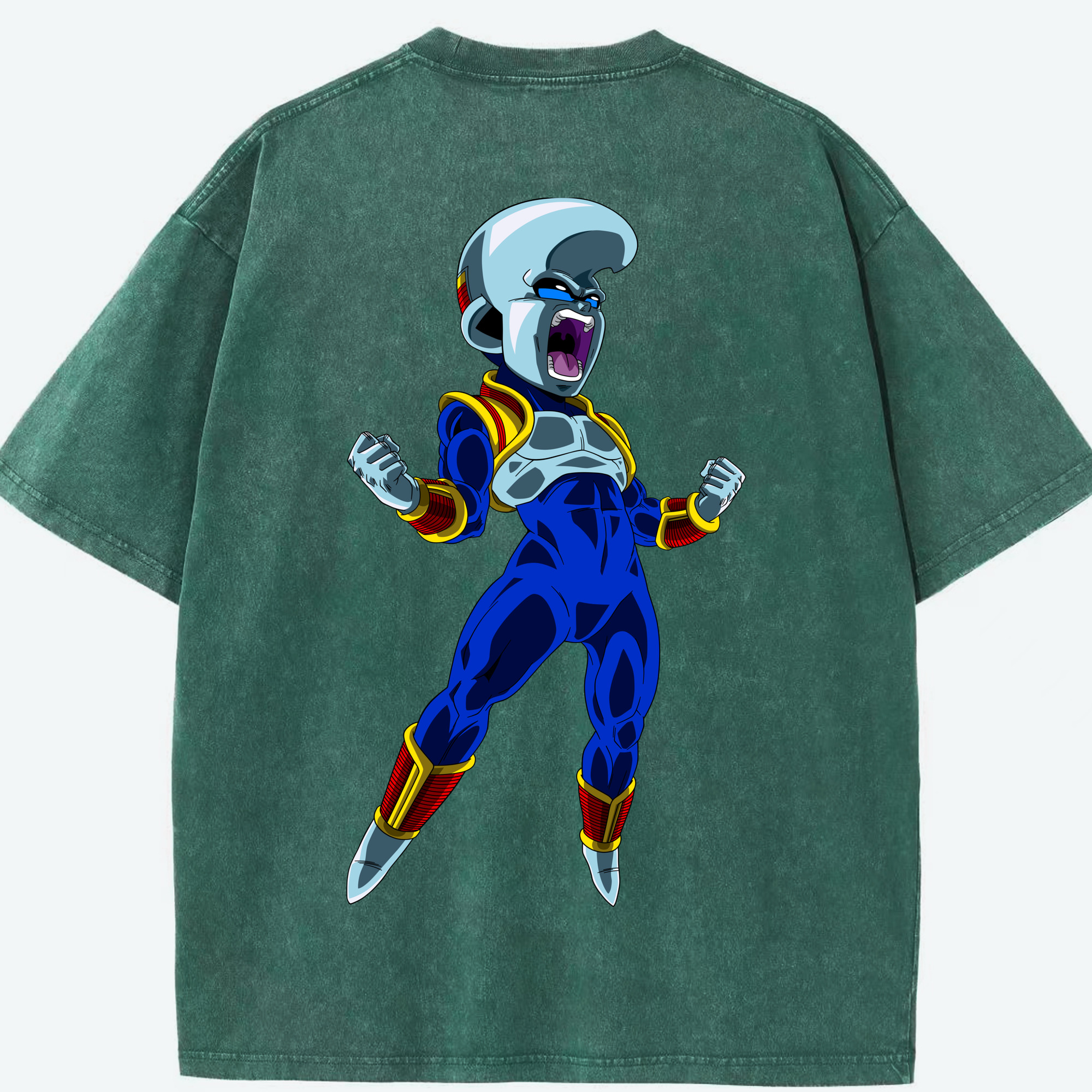 （画像用） ドラゴンボール DRAGON BALL 綿100% ヴィンテージ風 半袖Tシャツ（背面プリント）